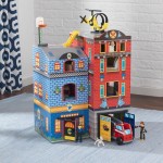 Centru de activitati multifunctional Eroii zilelor noastre - Set de joaca copii  Everyday Heroes KidKraft